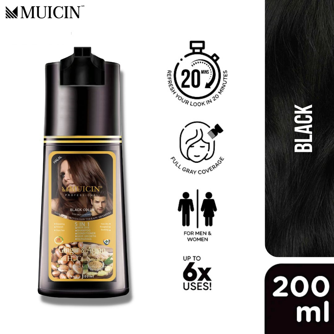 MUICIN 5IN1 HAIR COLOR SHAMPOO