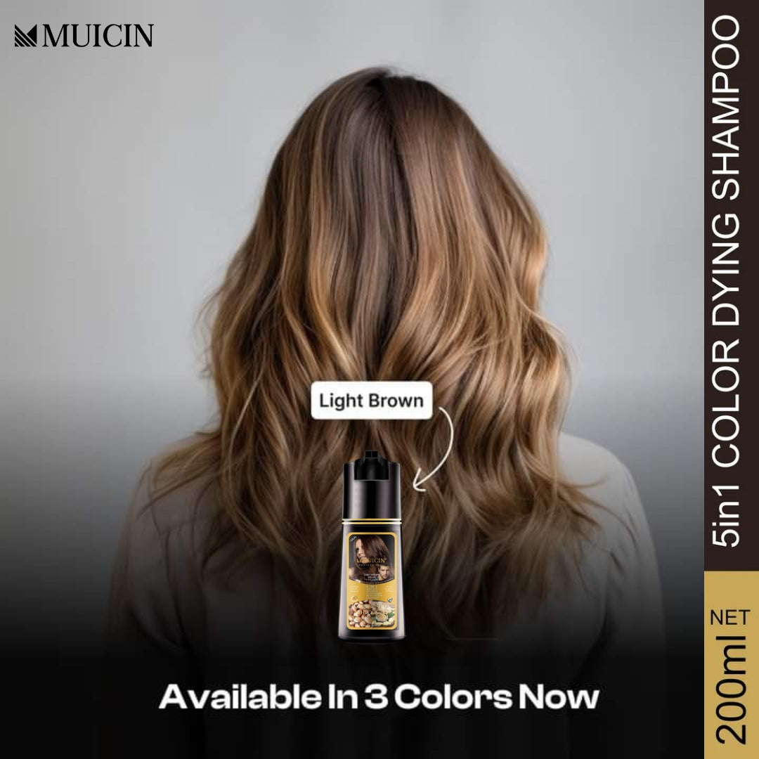 MUICIN 5IN1 HAIR COLOR SHAMPOO